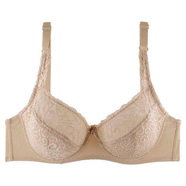 Plusgalpret Plus Size Bra DD DDD E F Cup Sexy Lace Bra For Women Large Size Full coverage Fashion Lingerie Ultra thin Underwear