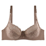 Plusgalpret Plus Size Bra DD DDD E F Cup Sexy Lace Bra For Women Large Size Full coverage Fashion Lingerie Ultra thin Underwear