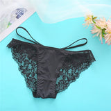 FINETOO Sexy Lace Panties Women Underwear M-XL Hollow Band Sexy Briefs Female Lingerie 7 Colors Floral Ladies Underpants Panties
