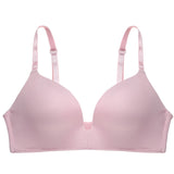 FINETOO Soft Seamless Bra Women A B Cup Push Up Underwear Women's Wireless Bras Small Bust 6 Colors Female Adjustable Brassiere
