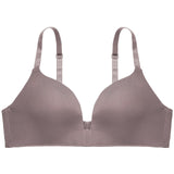 FINETOO Soft Seamless Bra Women A B Cup Push Up Underwear Women's Wireless Bras Small Bust 6 Colors Female Adjustable Brassiere