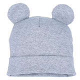 New Spring Autumn Baby Hat Cute Ear Cotton Girls Cap Scarf Infant Hats Finger love Kids Boys Knitted Cap Winter Children Hat