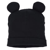 New Spring Autumn Baby Hat Cute Ear Cotton Girls Cap Scarf Infant Hats Finger love Kids Boys Knitted Cap Winter Children Hat