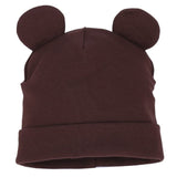 New Spring Autumn Baby Hat Cute Ear Cotton Girls Cap Scarf Infant Hats Finger love Kids Boys Knitted Cap Winter Children Hat