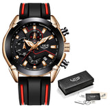 Clearance Sale LIGE Fashion Watch For Man Top Brand Quartz Mens Watches Militray Waterproof Date Clock Sport Chronograph+Box