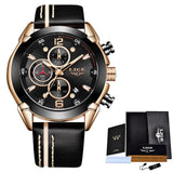 Clearance Sale LIGE Fashion Watch For Man Top Brand Quartz Mens Watches Militray Waterproof Date Clock Sport Chronograph+Box