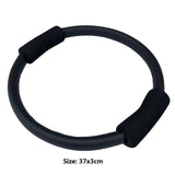 Yoga Circle Dual Grip Yoga Pilates Ring Body Building Training Circle Fitness Circle Gym Workout Pilates Lose Weight Equipment
