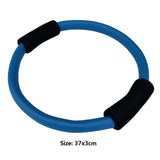 Yoga Circle Dual Grip Yoga Pilates Ring Body Building Training Circle Fitness Circle Gym Workout Pilates Lose Weight Equipment