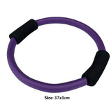 Yoga Circle Dual Grip Yoga Pilates Ring Body Building Training Circle Fitness Circle Gym Workout Pilates Lose Weight Equipment
