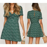 Women Boho Beach Dress Sleeveless Floral V Neck Strappy Summer Dresses Casual Loose Sundress Short Dress Vestidos Hot 29 Styles