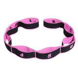Yoga Pull Strap Belt  Resistance Bands  Latex Elastic Stretching Fitness Gymnastics Training Bands  Pilates Home Gym Equipment