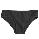 Fashion Summer Women Sexy Briefs Underwear Hollow Breathable Female Underpants Solid Color Intimate Lingerie Woman Panties M-XL