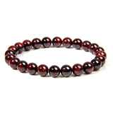 Men Bracelets Natural Healing Energy Tiger Eye Bracelet Polished 8 mm Lapis lazuli Beads Bangle Elastic Pulsera Women Jewelry