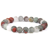 Men Bracelets Natural Healing Energy Tiger Eye Bracelet Polished 8 mm Lapis lazuli Beads Bangle Elastic Pulsera Women Jewelry