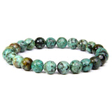 Men Bracelets Natural Healing Energy Tiger Eye Bracelet Polished 8 mm Lapis lazuli Beads Bangle Elastic Pulsera Women Jewelry