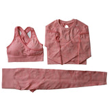 Camo Yoga Set Women Seamless Fitness Yoga Bra Sport Bra Camouflage High Waist GYM Leggings Pants Fitness Suit Workout leggins