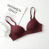 6 Colors Seamless Sexy Bra For Women Bralette Wire Free Push Up Bra Brassiere Female Underwear Lingerie fitness Intimates Hot