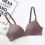 6 Colors Seamless Sexy Bra For Women Bralette Wire Free Push Up Bra Brassiere Female Underwear Lingerie fitness Intimates Hot