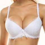 Trufeeling Sexy Women Lingerie Bras for Push Up Lace Floral Bra Supper Padded Bra Top Underwired Underwear Plus size 85B-100C