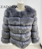 S-3XL Mink Coats Women 2020 Winter Top Fashion Pink FAUX Fur Coat Elegant Thick Warm Outerwear Fake Fur Jacket Chaquetas Mujer