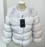 S-3XL Mink Coats Women 2020 Winter Top Fashion Pink FAUX Fur Coat Elegant Thick Warm Outerwear Fake Fur Jacket Chaquetas Mujer