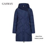 GASMAN 2019 Winter Collection Brand Fashion Thick Women Winter Bio Down Jackets Hooded Women Parkas Coats Plus Size 5XL 6XL 1702