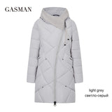 GASMAN 2019 Winter Collection Brand Fashion Thick Women Winter Bio Down Jackets Hooded Women Parkas Coats Plus Size 5XL 6XL 1702