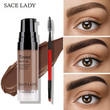 SACE LADY Eyebrow Gel Waterproof Long Lasting Tint Makeup Brush Set Brown Enhancer Eye Brow Wax Dye Cream Paint Cosmetics