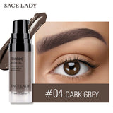 SACE LADY Eyebrow Gel Waterproof Long Lasting Tint Makeup Brush Set Brown Enhancer Eye Brow Wax Dye Cream Paint Cosmetics