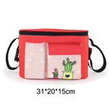 SeckinDogan Baby Stroller Bag Large Capacity Diaper Bags Outdoor Travel Hanging Carriage Mommy Bag Infant Care Organizer