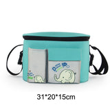 SeckinDogan Baby Stroller Bag Large Capacity Diaper Bags Outdoor Travel Hanging Carriage Mommy Bag Infant Care Organizer