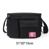 SeckinDogan Baby Stroller Bag Large Capacity Diaper Bags Outdoor Travel Hanging Carriage Mommy Bag Infant Care Organizer