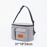 SeckinDogan Baby Stroller Bag Large Capacity Diaper Bags Outdoor Travel Hanging Carriage Mommy Bag Infant Care Organizer