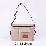 SeckinDogan Baby Stroller Bag Large Capacity Diaper Bags Outdoor Travel Hanging Carriage Mommy Bag Infant Care Organizer