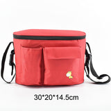 SeckinDogan Baby Stroller Bag Large Capacity Diaper Bags Outdoor Travel Hanging Carriage Mommy Bag Infant Care Organizer