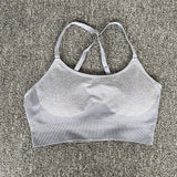 Seamless Yoga Set Sports Bra and Leggings Jogging Women Gym Set Clothes Seamless Workout Sports Tights Women Fitness Sports Suit