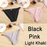 3PCS Sexy Lace Panties Women Underwear Cotton Briefs Female Underpants Solid Color Pantys Hollow Mesh Low Waist Panties Lingerie