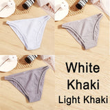 3PCS Sexy Lace Panties Women Underwear Cotton Briefs Female Underpants Solid Color Pantys Hollow Mesh Low Waist Panties Lingerie