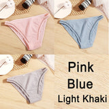 3PCS Sexy Lace Panties Women Underwear Cotton Briefs Female Underpants Solid Color Pantys Hollow Mesh Low Waist Panties Lingerie