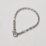Peri'sBox Box Chain Toggle Clasp Gold Necklaces Mixed Linked Circle Necklaces for Women Minimalist Choker Necklace Hot Jewelry