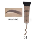 Natural 6 Colors Liquid Dyeing Eyebrow Cream Set Waterproof Durable Brown Tint Eyebrow Henna Mascara Eyebrows Paint Makeup