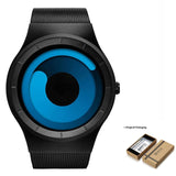 Creative Quartz Watches Men Top FASHION Brand Casual Stainless steel Mesh Band Unisex Watch Clock Male female Gentleman gift