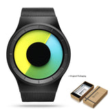 Creative Quartz Watches Men Top FASHION Brand Casual Stainless steel Mesh Band Unisex Watch Clock Male female Gentleman gift