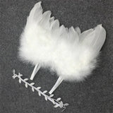 Newborn Photography Accessories Angel Wing Baby Photo Props Handmade Costumes For Infants Fotografia Crochet Costumes For Baby