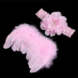 Newborn Photography Accessories Angel Wing Baby Photo Props Handmade Costumes For Infants Fotografia Crochet Costumes For Baby
