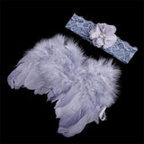 Newborn Photography Accessories Angel Wing Baby Photo Props Handmade Costumes For Infants Fotografia Crochet Costumes For Baby