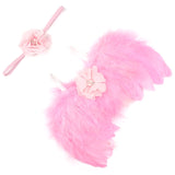 Newborn Photography Accessories Angel Wing Baby Photo Props Handmade Costumes For Infants Fotografia Crochet Costumes For Baby
