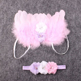 Newborn Photography Accessories Angel Wing Baby Photo Props Handmade Costumes For Infants Fotografia Crochet Costumes For Baby
