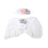 Newborn Photography Accessories Angel Wing Baby Photo Props Handmade Costumes For Infants Fotografia Crochet Costumes For Baby