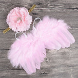 Newborn Photography Accessories Angel Wing Baby Photo Props Handmade Costumes For Infants Fotografia Crochet Costumes For Baby